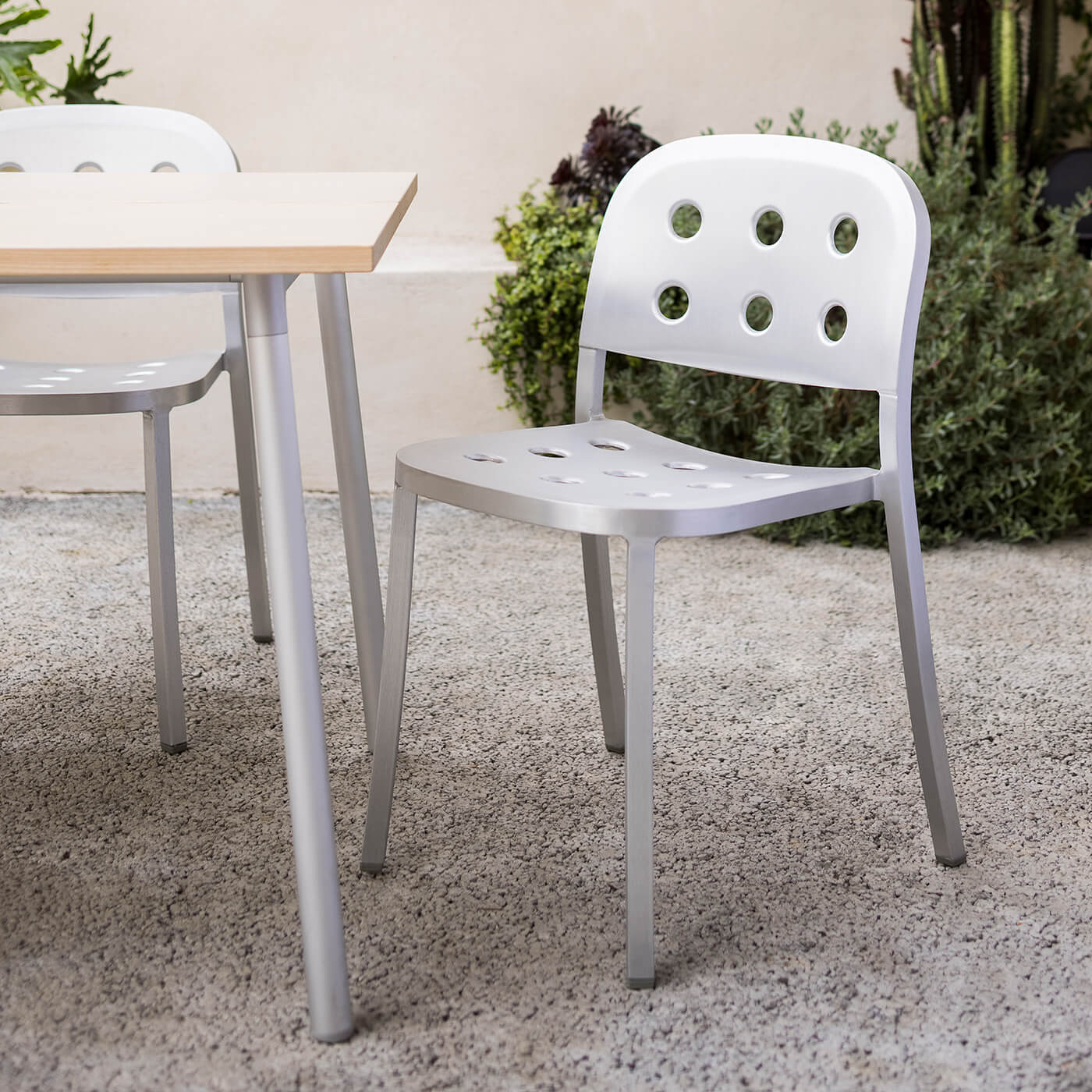 1 Inch All Aluminum Side Chair | Haworth